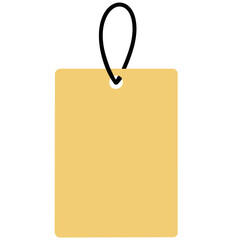 Rectangular Price Tag