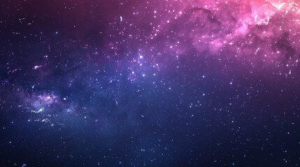 Obraz premium High definition star field background, depicting a colorful starry night sky in outer space, ideal for astronomical and cosmic-themed designs.