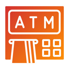 Vector Design Atm Machine Icon Style