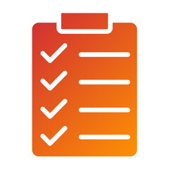 Obraz premium Vector Design List Icon Style