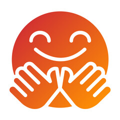 Vector Design Hug Icon Style