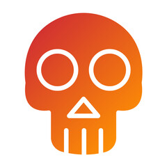 Vector Design Skull Icon Style