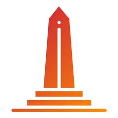 Vector Design Obelisk Icon Style