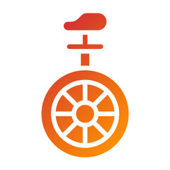 Vector Design Monocycle Icon Style © Srxtreme