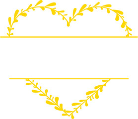 Elegant Wedding Title Box with Love Trim