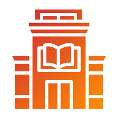 Vector Design Library Icon Style