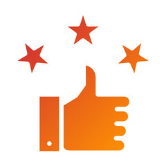 Vector Design Customer Satisfaction Icon Style