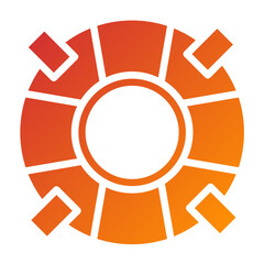 Vector Design Lifeguard Icon Style