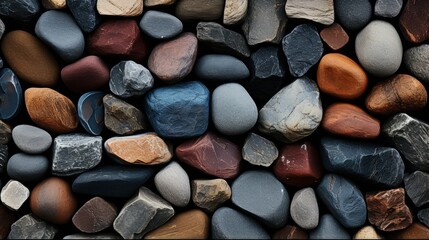 Bright and Multicolored Gemstone with Smooth Texture