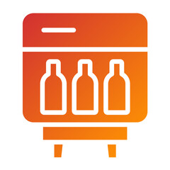 Vector Design Minibar Icon Style