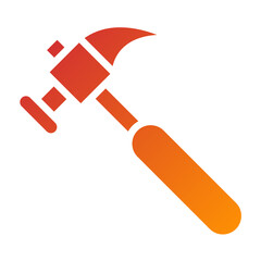 Vector Design Hammer Icon Style