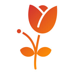 Vector Design Tulip Icon Style