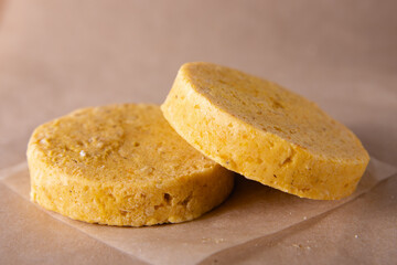 Frozen Lentil Cutlets. Semi-finished Products.