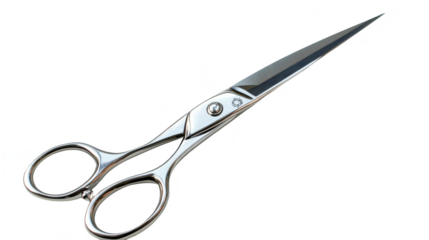 Precision Cutting: Sharp Metal Scissors for Professional Hairdressing, Tailoring, Sewing, and Crafting - A Versatile Tool for Home, Office and Salon