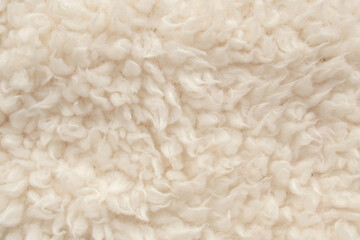 Brown fluffy fur fabric wool texture background