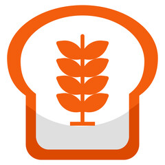 Carbohydrates Flat icon