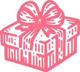 Obraz premium Couple’s Sweet Love Gift Box