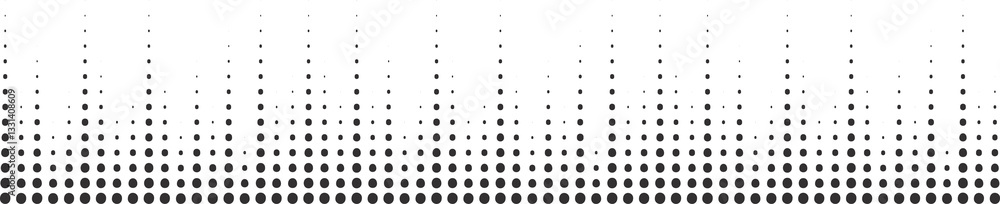 Poster sound wave. music equalizer pattern. horizontal spectrum graphic. abstract graphic beat. frequency v