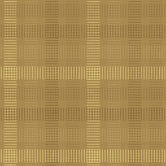 crisscrossed lines of hand drawn stripes. vector seamless pattern. brown repetitive background. decorative art. fabric swatch. wrapping paper. geometric design template for textile, home decor