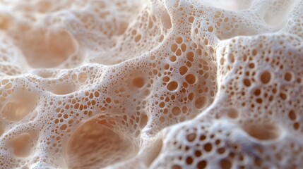 Epithelial Cells Creating Layers of Tightly Packed Tissue Close-Up