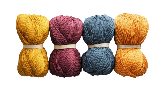 Vibrant Yarn Balls: A Colorful Collection of Wool for Knitting and Crafting, Perfect for Handmade Textile Art and Creative Sewing Projects