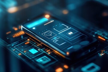 Futuristic digital payment system for online shopping, using mobile phones for instant payments