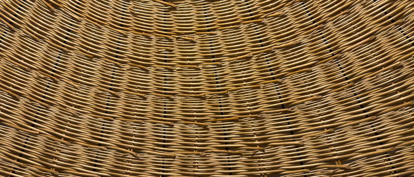 Organic Wicker Weaving Pattern with Natural Fibers in Warm Earth Tones Perfect for Rustic and Eco-friendly Designs