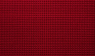 Textured Deep Red Fabric Background for Design Projects and Textiles