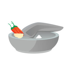 chili pestle made of stone