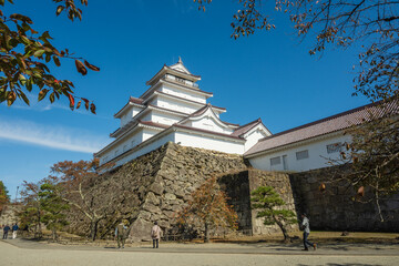会津若松城（鶴ヶ城）、福島県会津若松市