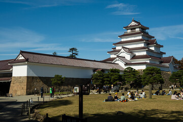会津若松城（鶴ヶ城）、福島県会津若松市
