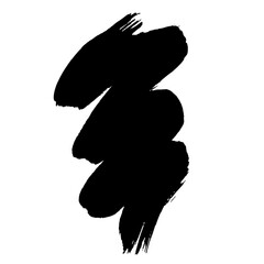 Hand Drawn Painted Brush Grunge Stroke Banner for Text Boxes