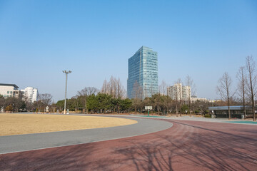 セムモリ公園から見る大田の街並み