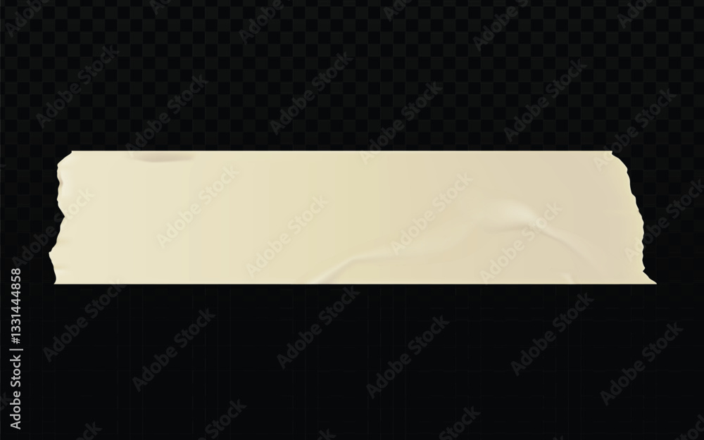 Aufkleber realistic masking tape vector, a universally recognized tool for crafting and design. this detailed 