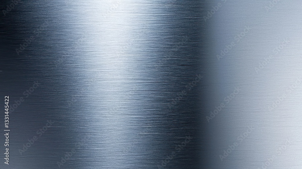 Poster metallic surface abstraction: a sleek, modern design that highlights the subtle textures and gradien