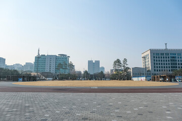 セムモリ公園から見る大田の街並み