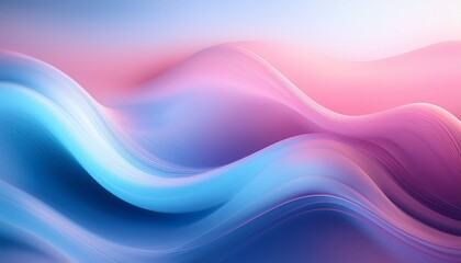 Ethereal dreamy pink and blue blend with a smooth abstract soft-focus background, creating a futuristic aesthetic