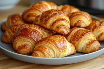 A busy intersection in a bustling city center, cars and pedestrians navigating through traffic, colorful billboards lining the streets under a cloudy sky.