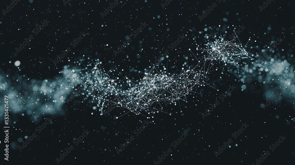Aufkleber the intersection of digital innovation, global communication networks, and fintech is visualized thr