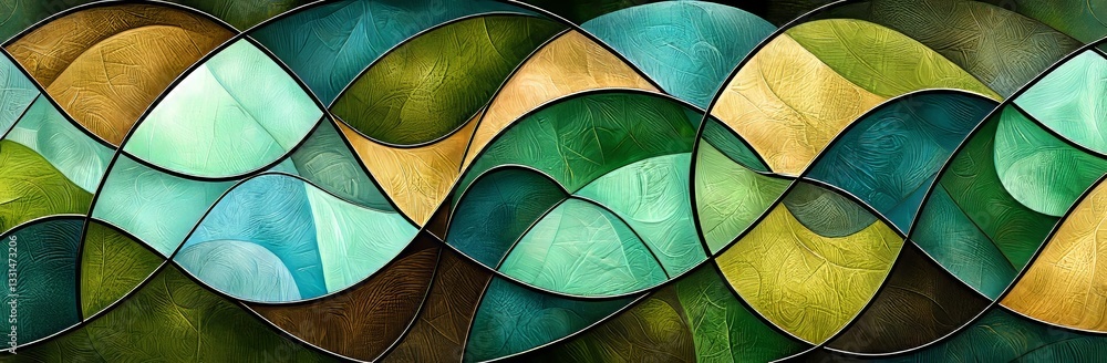 Poster an abstract artistic background with lines is showcased in this graphic, which combines dark slate g