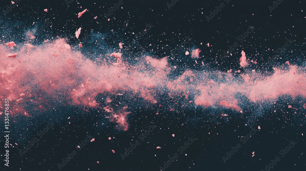 Poster an abstract technology background is created using a big data digital line wave, embodying a busines