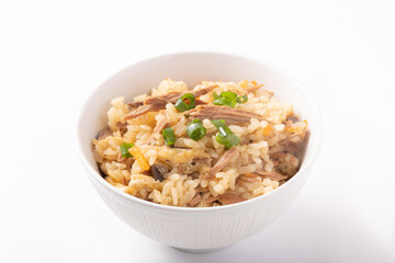 鰹のなまり焼き　炊き込みごはん