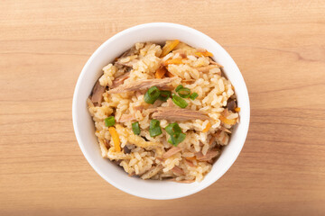 鰹のなまり焼き　炊き込みごはん