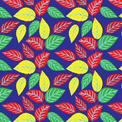 PrintBest  leaves seamless pattern