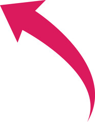 Red Arrow Icon Vector Illustration Design
