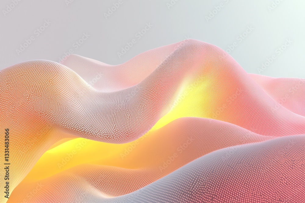Aufkleber the concept of data transfer is beautifully represented by an abstract futuristic background with gl