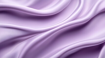 Draped Lavender Silk Fabric Soft Texture Background