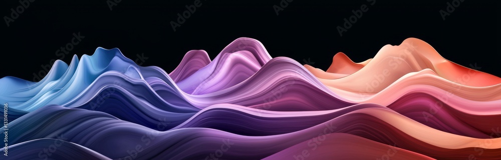 Poster the background features a mesmerizing abstract design with a futuristic twist, incorporating glowing