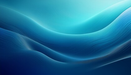 Fototapeta premium Smooth teal and navy blue blurred gradient, creating a calming, ocean-inspired background with tranquil vibes.