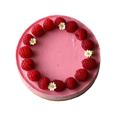 Fototapeta premium heart shaped cake